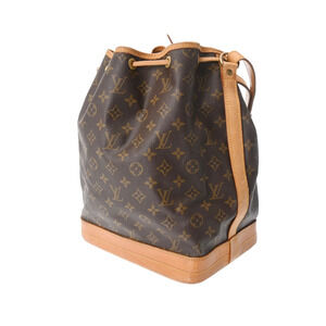 Louis Vuitton Brown Shoulder Canvas Noe Monogram Bag